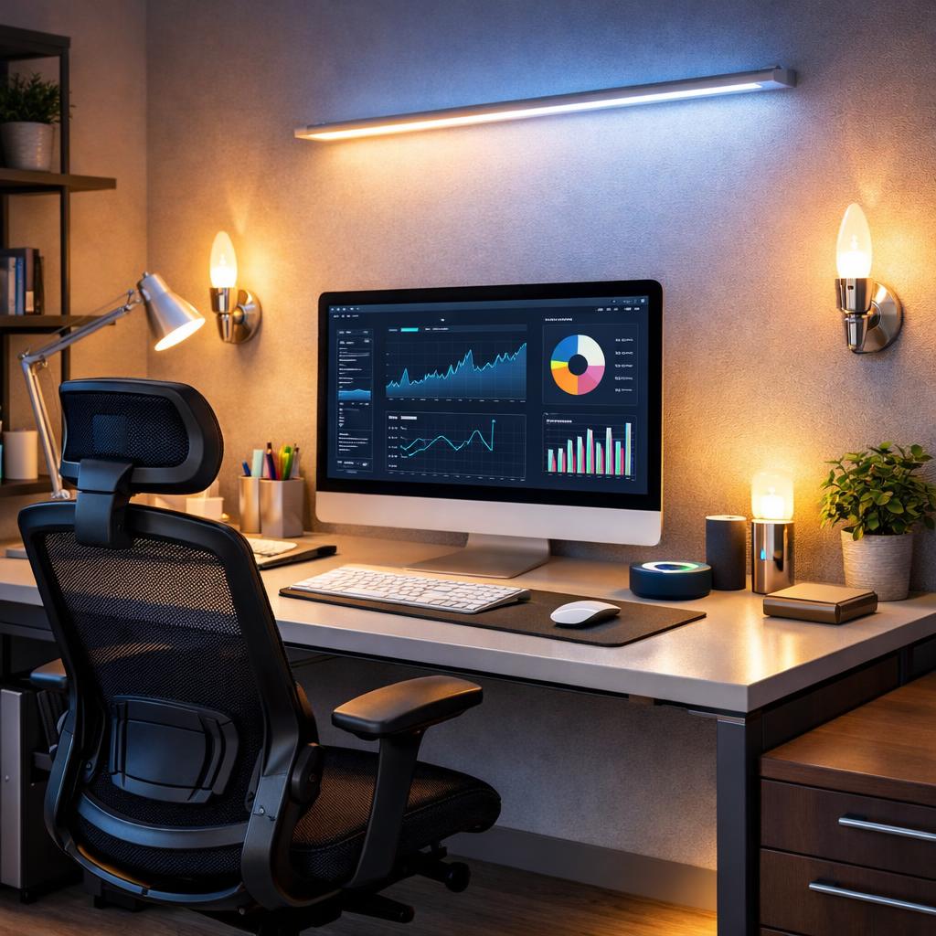 Mit smarter Beleuchtung die Produktivität am Arbeitsplatz steigern