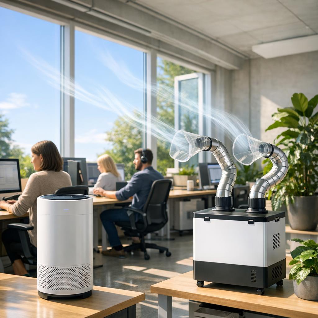 Frische Luft am Arbeitsplatz: Der unterschätzte Schlüssel zu mehr Produktivität und weniger Krankheitsausfällen
