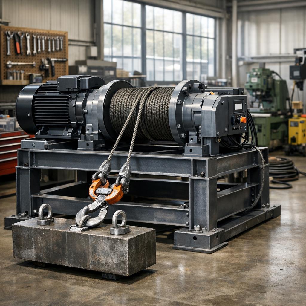 Der stille Effizienz-Kompass jeder Werkhalle: durchdachte Windentechnik